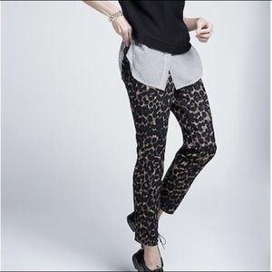 Black white and gray Harper pant NWT